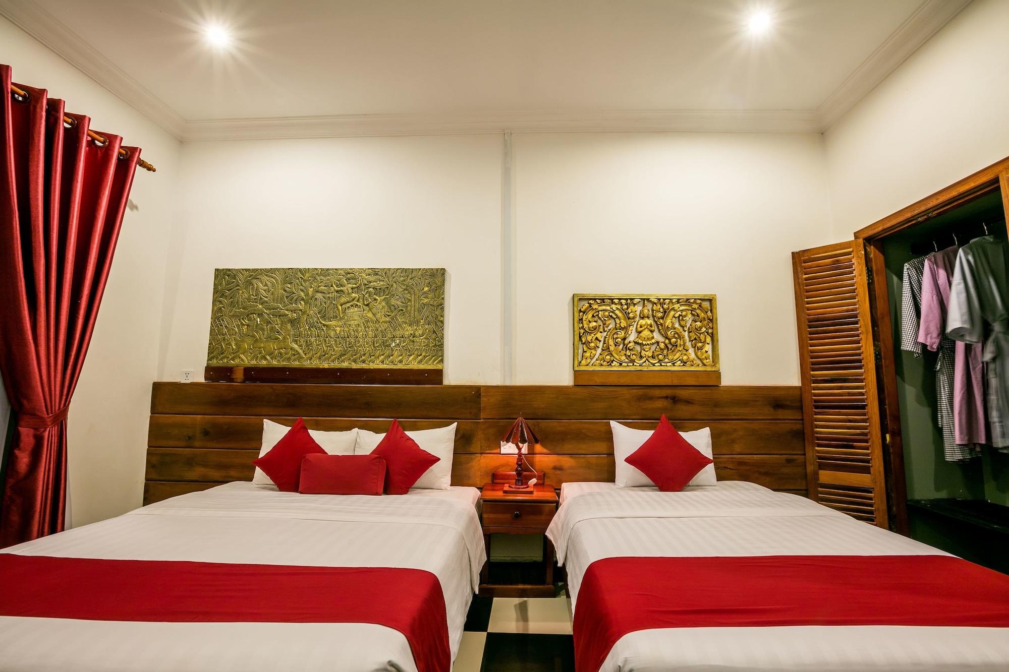 Asanak D'Angkor Boutique Hotel Siem Reap Esterno foto