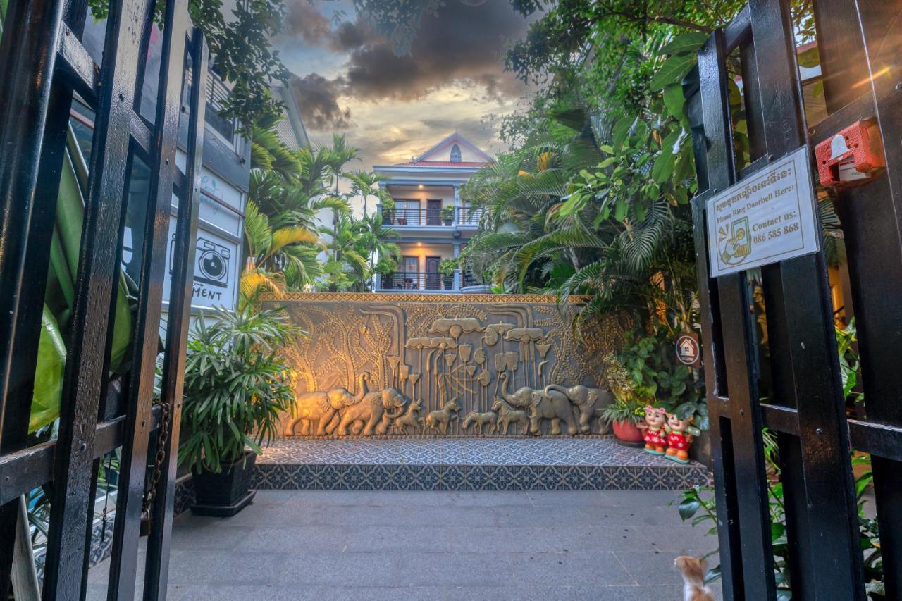Asanak D'Angkor Boutique Hotel Siem Reap Esterno foto