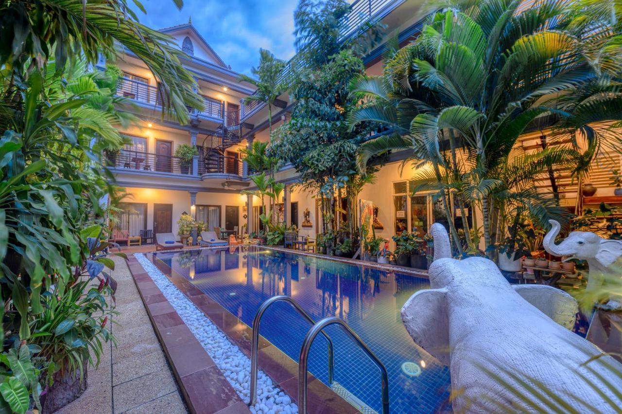 Asanak D'Angkor Boutique Hotel Siem Reap Esterno foto