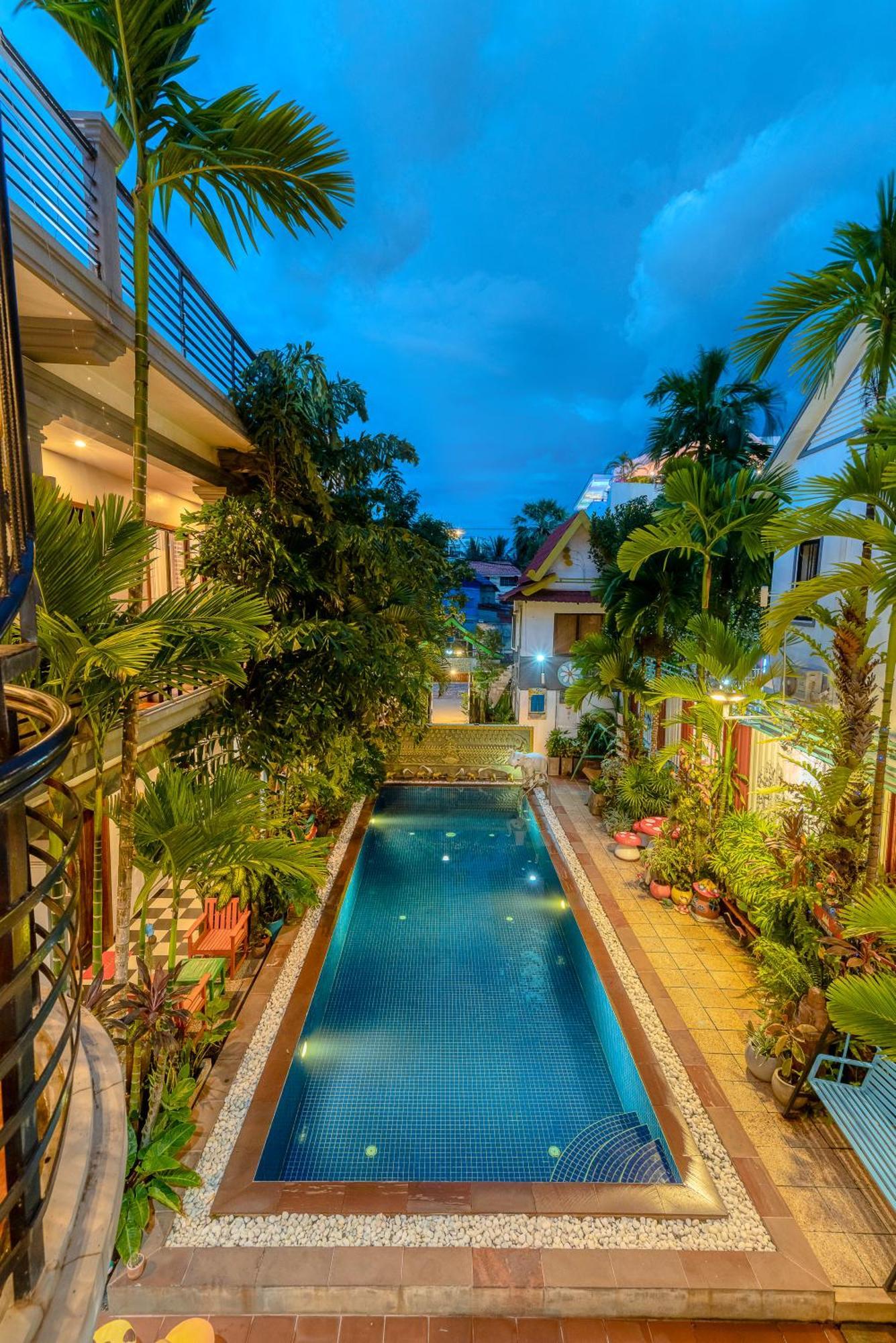 Asanak D'Angkor Boutique Hotel Siem Reap Esterno foto