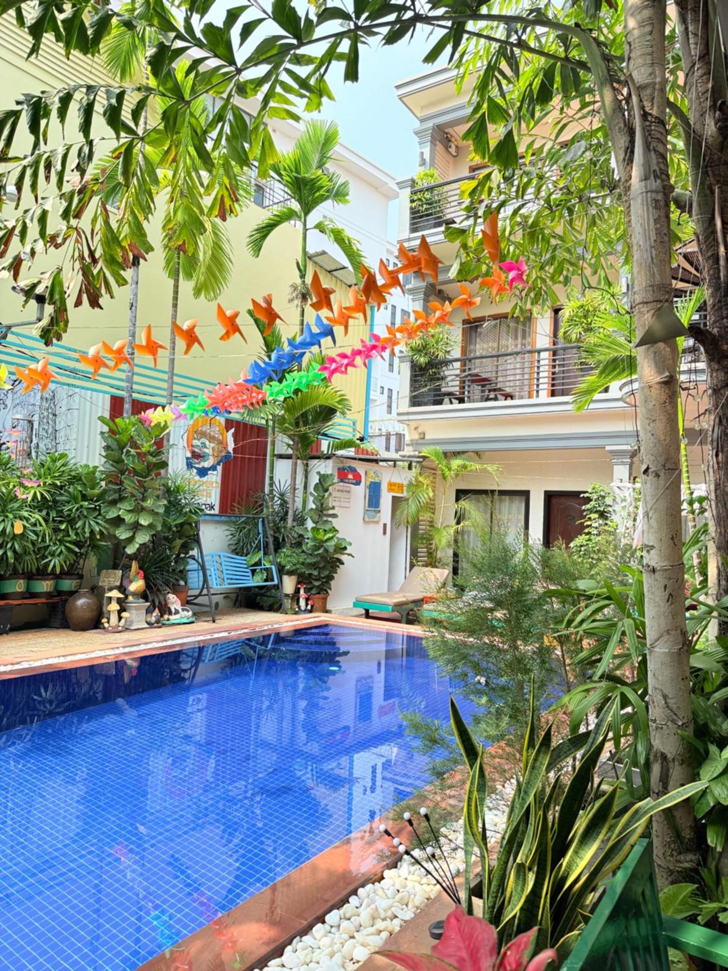 Asanak D'Angkor Boutique Hotel Siem Reap Esterno foto