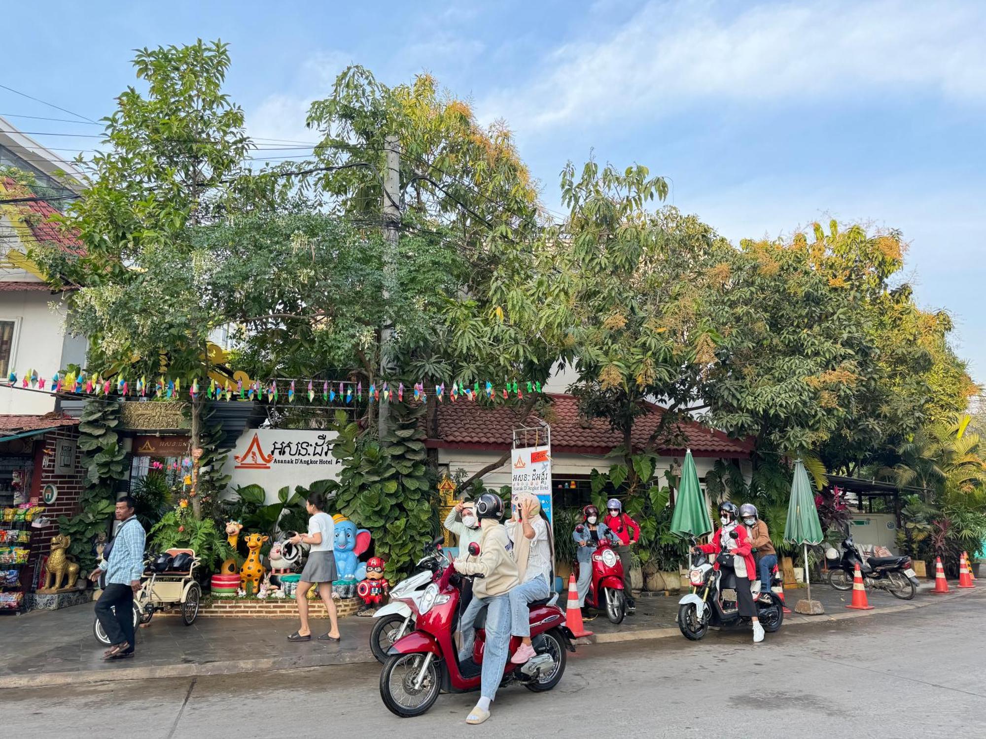 Asanak D'Angkor Boutique Hotel Siem Reap Esterno foto